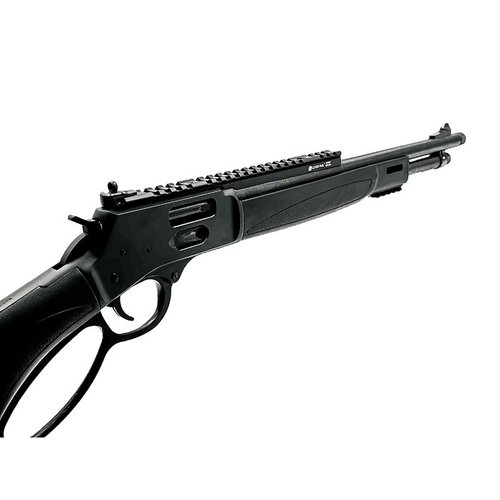 Améliore ton Henry .357 avec le XS Lever Rail, un rail léger en aluminium anodisé pour monter un optique en plusieurs positions.