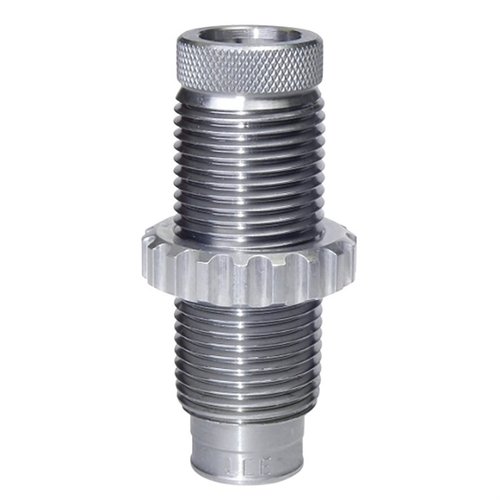 Le Lee Factory Crimp Die assure un maintien ferme de la balle, améliorant la précision et réduisant les variations de vitesse, même sans crimp groove.
