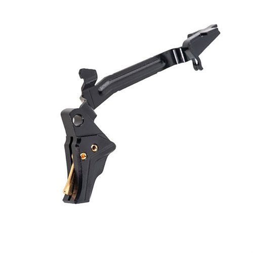 Améliore ton Glock G3/G4 avec le trigger I.T.T.S. de Tyrant CNC : réduction de 15% du take up, sécurité optimisée et réinitialisation rapide à 30%.