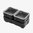 DAKA BINS lot de 3 : un 2x4 et deux 2x2 noirs