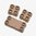 DAKA BINS lot de 3 : 1x 2X4 et 2x 2X2 FDE