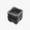DAKA 2X2 bacs 3,6" x 3,6" x 1,8" noirs lot de 2