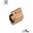 AR-15 bloc de gaz monobloc réglable inox .625" TAN