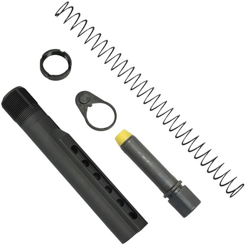 Le kit K-SPEC AR-15 PCC offre un système de compression innovant pour réduire le recul, éliminer le bolt bounce et lisser le tir, tout en étant 100% fabriqué en Amérique.