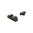 Jeu de hausse et guidon rainurés GLOCK 9MM G1-4/GLOCK 10MM.45 ACP