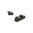 Jeu de hausse et guidon rainurés GLOCK 9MM G1-4/GLOCK 10MM.45 ACP