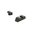 Jeu de visées striées pour Glock G5 calibre 9MM/.40 noir