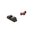 Ensemble de mires à fibre optique rouge GLOCK 9MM G1-4/G5 10MM .45 ACP