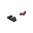 Jeu de visées à fibre optique pour Glock 42, 43, 43X, 48 noir