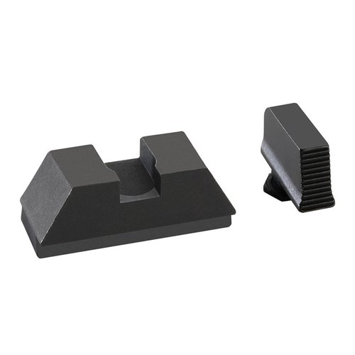 Les ensembles AMERIGLO® 2L offrent une visée co-witness précise pour les optiques sur glissière et servent de viseurs de secours fiables pour tous les modèles Glock.