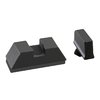 2L jeu de visées compatibles optiques, avant strié .240"F /.315"R pour GLOCK