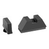 Jeu de visées 5L compatible optique, guidon strié .300"F /.375"R pour GLOCK