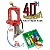 Le Challenger III célèbre 40 ans avec une presse ergonomique et un système de changement rapide BREECH LOCK, incluant un jeu de 3 dies pour recharger facilement.