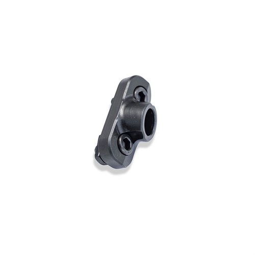 Le support QD Angled M-LOK te permet de fixer ta sangle avant sous les lasers à 12h, optimisant l'utilisation des positions MLOK à 10h et 2h.