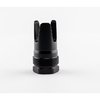 Le FHD Flash Hider 1/2-28 en finition Black Nitride offre une compatibilité avec Atlas et Plan B, un meilleur joint et un montage sécurisé grâce à son design amélioré.