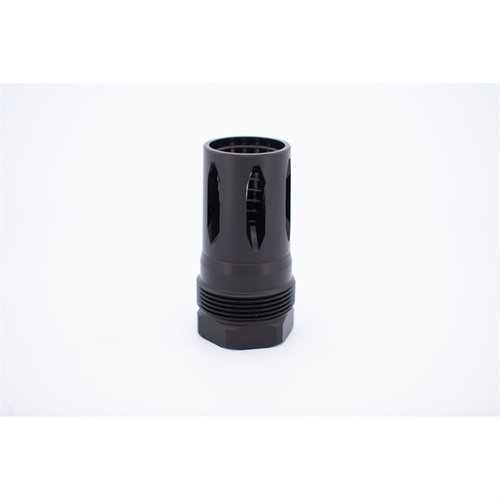 Le R2S Flash Hider en finition Black Nitride offre une compatibilité avec les montages Plan B et une meilleure étanchéité grâce à son usinage précis.