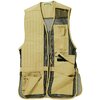 Le gilet de tir BOB ALLEN en maille complète est léger, respirant et dispose de poches pratiques pour cartouches et tubes de choke, parfait pour le tir.