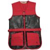 Le gilet de tir BOB ALLEN en mesh est léger et ventilé, avec des coussins doubles pour gauchers et droitiers, des poches pratiques et un ajustement facile.