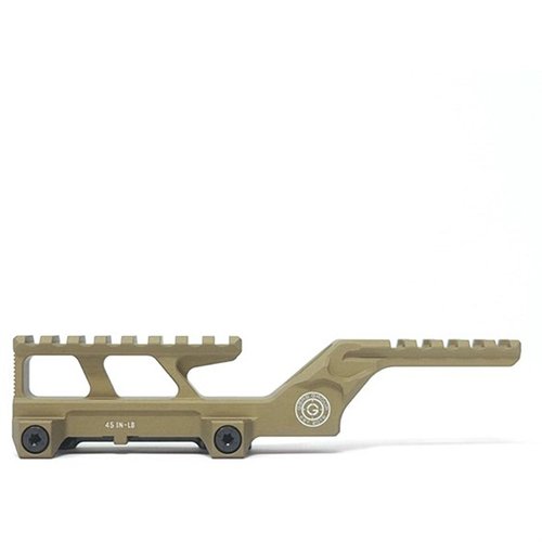 Le HYDRA V2 offre un montage à double optique pour EOTECH® XPS, avec un centre d'optique de 2.91" pour une identification rapide des cibles et une meilleure posture.