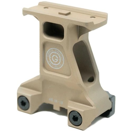 Le LERNA OPTIC MOUNT KIT pour AIMPOINT® MICRO T-2™ offre une hauteur de 2,91" pour une meilleure identification des cibles et une posture athlétique.