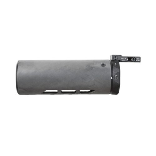 Le U-RAC XL Suppressor Shield offre une protection supérieure des silencieux, réduit la chaleur de 60%, et s'adapte parfaitement aux rails AR-15 et AR-10.