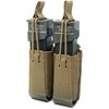 Le pouch double pour chargeurs de pistolet GBRS est compatible MOLLE/belt, avec rétention bungee, pour un accès rapide et une réinsertion facile.