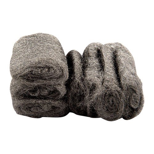 La laine d'acier MILD STEEL WOOL #0 est parfaite pour tous tes travaux, offrant une action abrasive précise avec 8 tampons de haute qualité par pack.