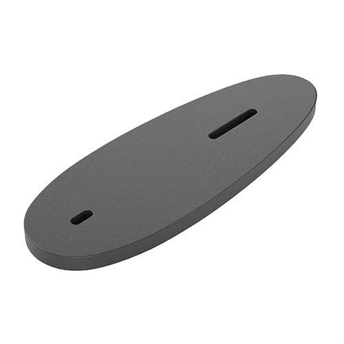 Le RIFLE STOCK SPACER de KICK-EEZ en plastique noir est durable, facile à ajuster et permet un fini de haute qualité pour personnaliser la longueur de tir.