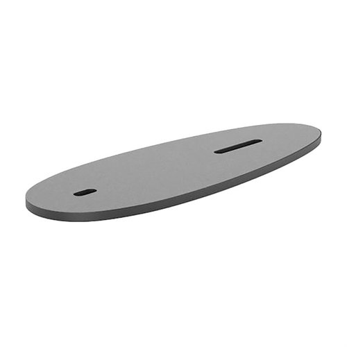 Le RIFLE STOCK SPACER en plastique noir est durable, facile à ajuster pour la longueur de tir, et apporte une finition soignée à tes installations de pad de recul.