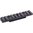 Rail modulaire Picatinny à filetage direct aluminium noir 4"
