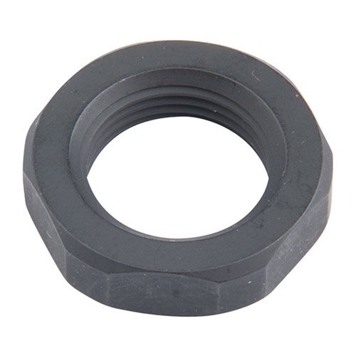 Les écrous hexagonaux de haute qualité AR-15 .750 JAM NUT 1/2-28" te permettent d'indexer tes dispositifs de bouche avec précision. Disponibles en noir ou en acier inox.