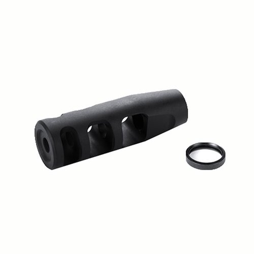 Le compensateur 3-PORT 22 calibre de JP Enterprises réduit le recul, améliore la récupération de visée et est légal pour SOF/Tactical/USPSA, idéal pour les compétiteurs.