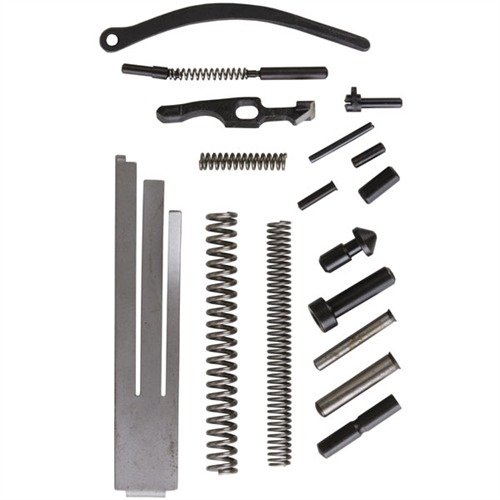 Le kit de finition 1911 Deluxe contient tous les pins et ressorts nécessaires pour assembler ou rénover ton pistolet 1911, en acier de haute qualité.