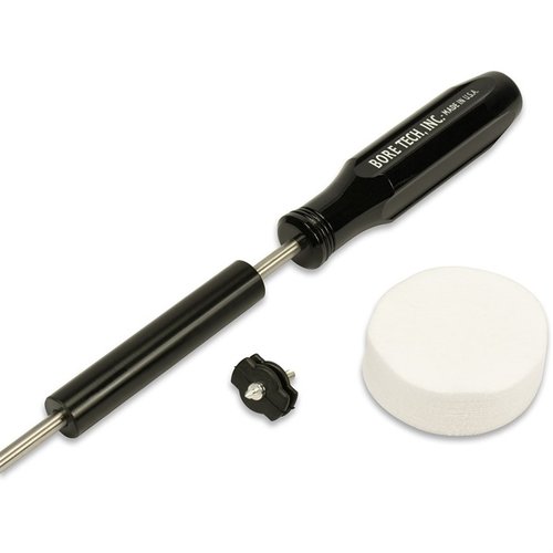 Le kit de nettoyage BOLT ACTION de BORE TECH est conçu pour un nettoyage précis de la chambre, des lug recess et de l'action, avec un wiper en caoutchouc innovant.