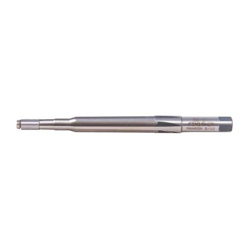 Le LIVE PILOT FINISH CHAMBER REAMER de Manson Precision permet une finition précise de la chambre avec moins de risque d'endommager les rayures.