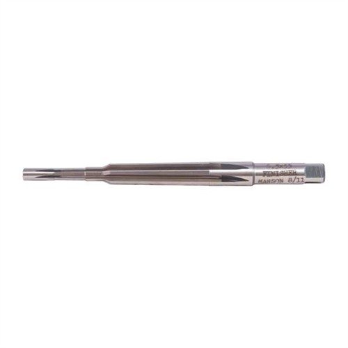 Les reamers de finition Manson Precision en acier M7 te permettent de créer des chambres précises pour une précision exceptionnelle avec des pilotes fixes.