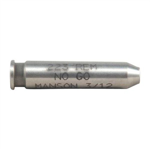 Les jauges de tête Manson Precision en acier te permettent de vérifier le headspace de tes cartouches, garantissant sécurité et performance de ton arme.