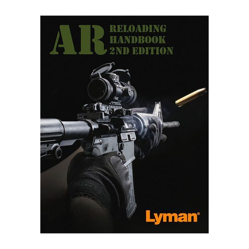 Le AR RELOADING HANDBOOK 2ND EDITION de Lyman offre des données de rechargement pour presque tous les calibres AR, avec des articles spécialisés et des données testées.