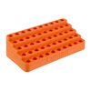 Les Lyman Bleacher Loading Blocks facilitent le rechargement avec leur design incliné, permettant de saisir facilement 50 douilles de .308 Win en polymère résistant.