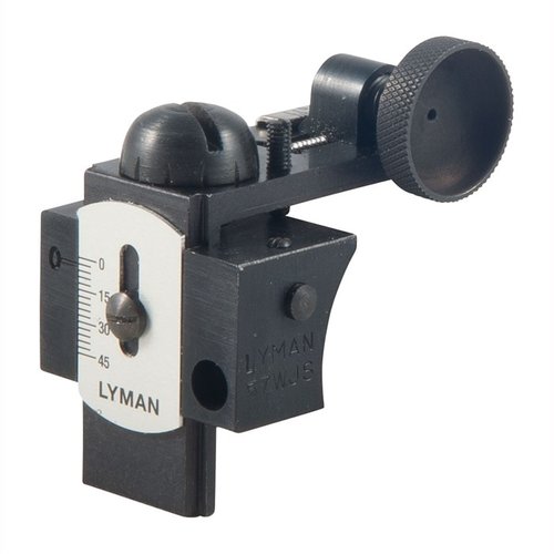 Les lunettes de visée Lyman 57 WJS offrent des réglages précis, un design compact et un retour instantané à zéro pour une précision optimale sur ta Remington 700.