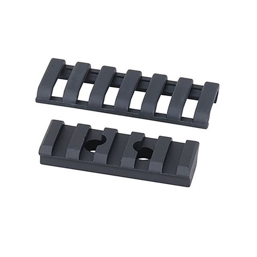 Le rail Falcon en aluminium léger se fixe facilement sur les handguards AR-15, offrant un montage rapide et solide pour accessoires comme lampes et bipieds.