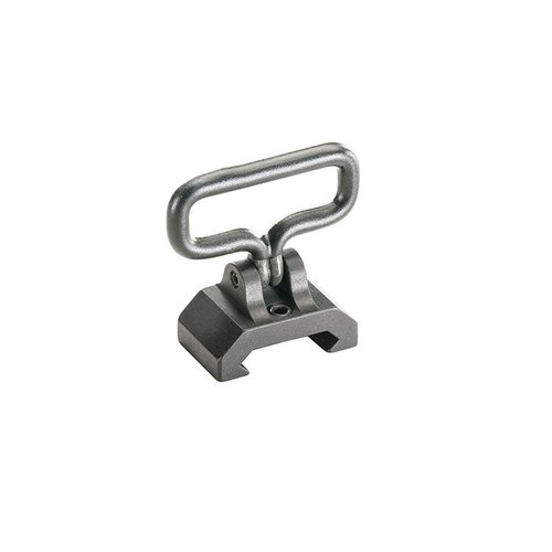 L'adaptateur de sangle AR-15/M16 se fixe facilement sur tout rail Picatinny, avec un swivel silencieux qui évite l'usure et accepte des sangles jusqu'à 1¼".