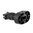 Poignée pistolet tactique rigide Deluxe en polymère noire