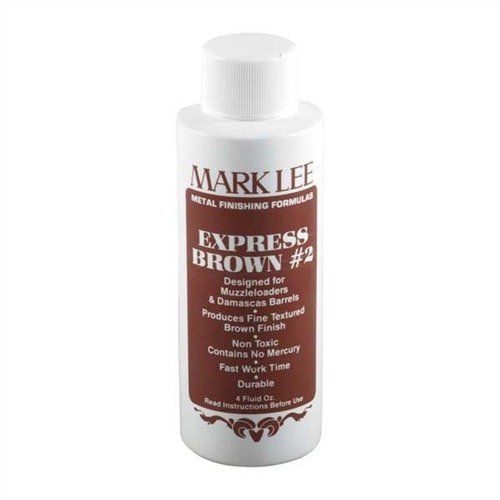 Avec EXPRESS BROWN #2, obtiens une finition brunie de qualité sans trempage ni rouille, simplement en utilisant un propane torch. Instructions complètes incluses.
