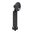 Tige de guidon mi-hauteur .250" noire