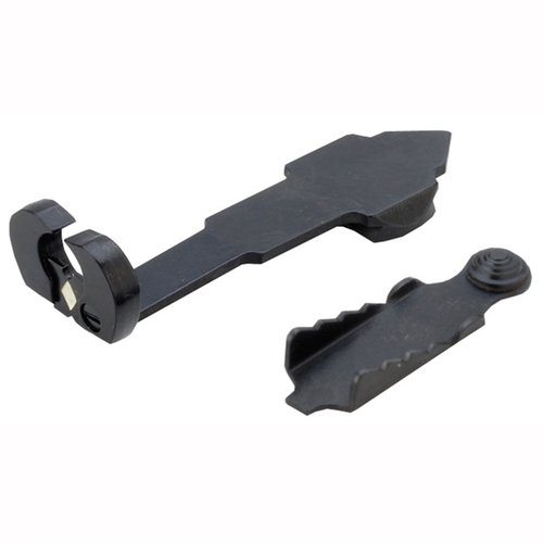 Le RIFLE #65 FULLBUCKHORN SHORTSHANK REARSIGHT te permet de personnaliser ta visée avec trois styles d'uprights, idéal pour les armes à visée fixe.
