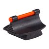 Découvre la visée avant RIFLE FIBER OPTIC GLOW 37-W, en acier poli, avec une tige optique orange pour une précision optimale sur ton arme.