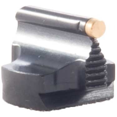 Découvre le RIFLE BARREL MOUNTED FRONT SIGHT, un guidon en acier bleu poli, élégant et précis, disponible avec différentes perles pour s'adapter à ton arme.