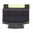 .500" GUIDON AVANT À FIBRE OPTIQUE LUMINEUSE 50-W ACIER VERT