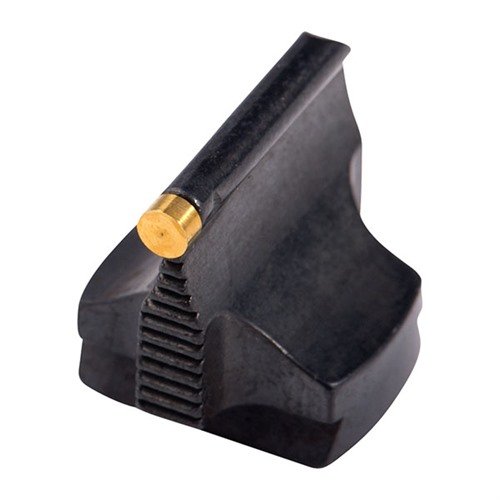 Le RIFLE BARREL MOUNTED 57-W FRONT SIGHT en acier est précis, élégant et s'adapte parfaitement à ton arme avec plusieurs options de type de perle.